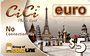 $5.00 CiCi Euro phone card